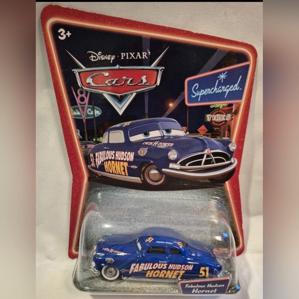 Disney Pixar Cars - Fabulous Hudson Hornet Toy Car (NEW)
